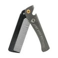 thumbnail image 1 of Switchblade Comb, Switchblade Spring Pocket Oil Hair Comb Folding Knife Looking Automatic Push Button Brush, 1 of 5