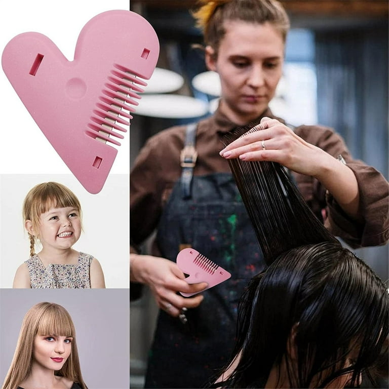 Self hair 2024 cutting comb