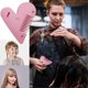thumbnail image 5 of Peinador manual para cortar el pelo, con forma de corazón melocotón, de doble cara, para flequillo, fino, para niños, con cortador automático, 5 of 7