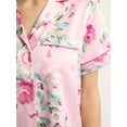 thumbnail image 5 of Joyspun Women’s and Women’s Plus Bridal Satin Shortie Pajama Set, Sizes XS to 3X, 5 of 5