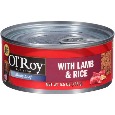 Ol' Roy Meaty Loaf With Lamb & Rice Wet Dog Food, 5.5 Oz