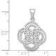 925 Sterling Silver Celtic Knot Pendentif Pendentif Pendentif Claddagh – image 2 sur 6