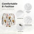 thumbnail image 4 of Bixox Women's Hand Drawn Animals pattern 2 in 1 Running Shorts - Lightweight Athletic Workout Gym Yoga Shorts Liner with Pockets - X-Large, 4 of 7