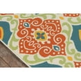 thumbnail image 3 of Damask Baja Outdoor Rug in Multi - Rectangle 1'8" X 3'7", 3 of 4