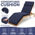 thumbnail image 4 of YEERSWAG 72x21x2.5 inch Chaise Lounge Recliner Outdoor Seating Cushions, 4 of 9