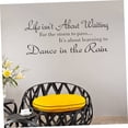 thumbnail image 4 of Moluckfu Adhesivo De Pared Negro Con Motivadoras Para Y Dormitorio En Material PVC Seguro, 4 of 8