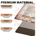 thumbnail image 5 of Boho Non Slip Waterproof Kitchen Rugs and Mats Set of 2 Farmhouse Vintage Kitchen Floor Mats Cushioned Anti Fatigue Ergonomic Comfort Standing Kitchen Runner Rugs 17.3''''x28''''+17.3''''x47'''', 5 of 5
