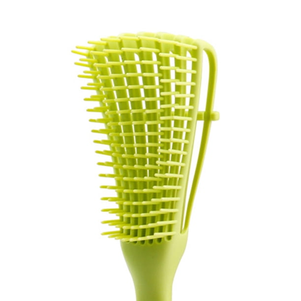Peine para el cabello, cepillo para masaje del cuero cabelludo, cepillo para desenredar rizado húmedo, herramientas de belleza para mujeres
