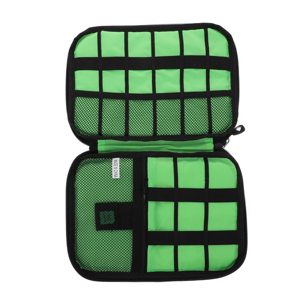 GOOHOCHY Organizador electrónico Estuche de viaje Accesorios electrónicos Estuche de transporte para cable USB