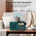 thumbnail image 4 of AM/FM Radio, Bluetooth Pocket Radio Bass Speaker, Support Micro-SD Card and Record, Long Battery Life-, 4 of 5