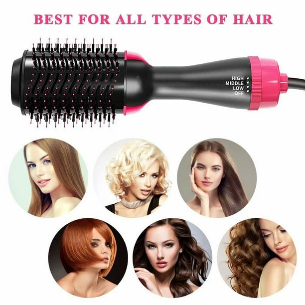 Brush to dry hotsell and straighten hair