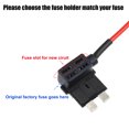 thumbnail image 4 of 12V Estándar Fusible Adaptador con 2uds 25A Cuchilla Estilo Fusible Metal, 4 of 7