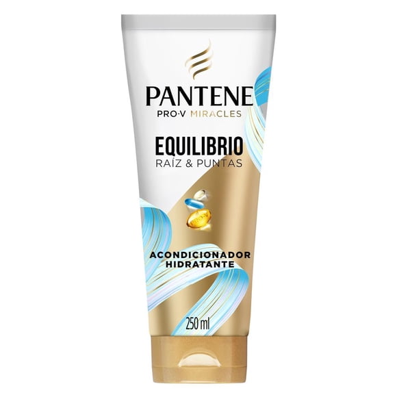 Acondicionador Hidratante Pantene Pro-V Miracles Equilibrio Raíz y Puntas 250 ml