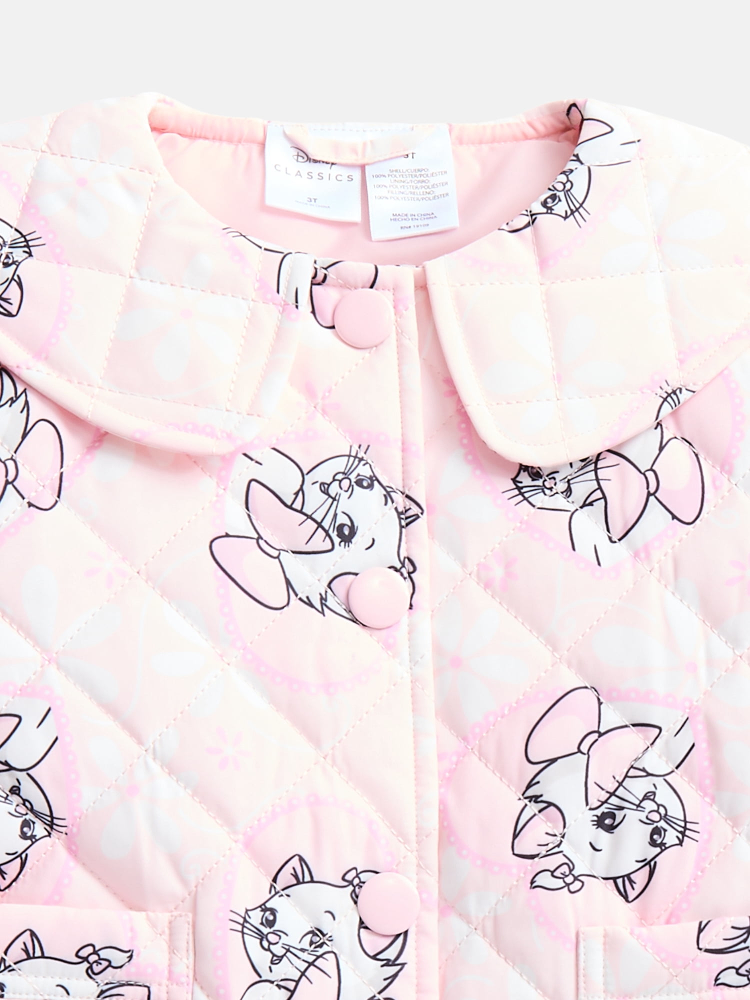 Disney Classics Toddler Girls Marie Barn Jacket, Sizes 2T-5T