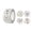 A001- Style A, variant on Thank You Stickers Round Floral 1 Roll 500 Pieces Adhesive Sealing Stickers for Small Business Packaging Gift Envelopes Wedding Party Favors Bouquet Decorations
