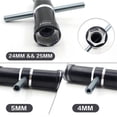 thumbnail image 3 of 1:5 Model Car Aluminum Alloy 4.0mm 5.5mm 24mm 25mm Hexagonal Sleeve Adapter Disassembly and Assembly, 3 of 5