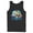 Black, variant on Men's Kingdom Hearts 1 Mermen Friends From Atlantica Tank Top Athletic Heather Small