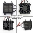 thumbnail image 2 of Calentador Resistencia Eléctrica PTC 110V AC con Fan Ventilador 12V DC, 2 of 4