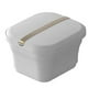 thumbnail image 1 of Bañera para remojar pies Pies plegables Lavabo de baño Temperatura ajustable Función de surf para el hogar Blanco, 1 of 8