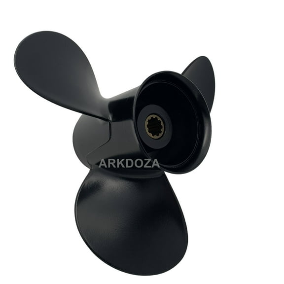Boat Propeller 9.9x12 for Mercury Outboard 20-25HP Aluminum 10 Tooth OEM NO:48-19639A40 9 7/8x12