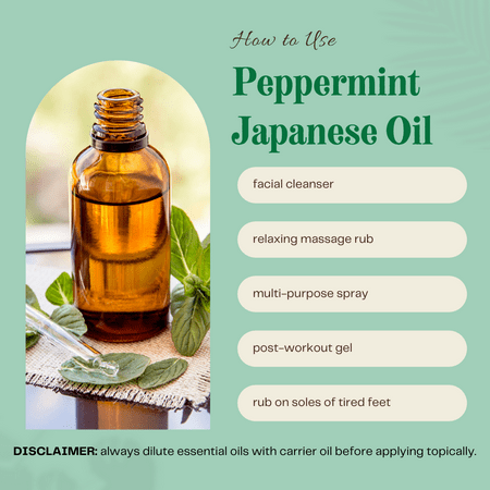 Peppermint Essential Oil - 1/6 fl oz (5 ml) Glass Bottle w/ Euro Dropper - 100% Pure Essential Oil by GreenHealth (2 Pk)