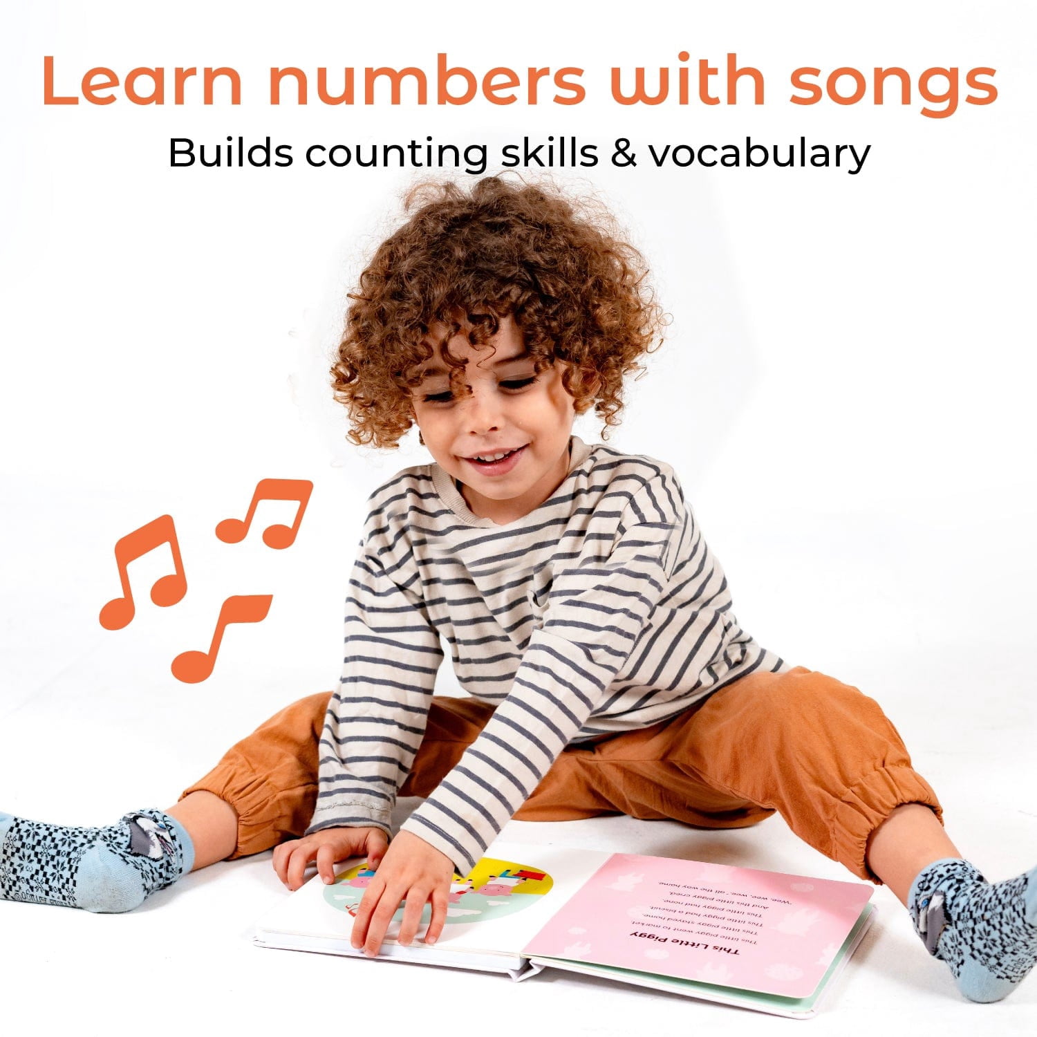 Cali's Books Count With Me Nursery Rhymes. Interactive Sound Book for Children. Press, Listen and Sing Along!