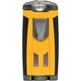 thumbnail image 3 of Xikar HP3 Inline Triple Flame Cigar Lighter, Honeycomb Texture, Burnt Yellow, 3 of 5