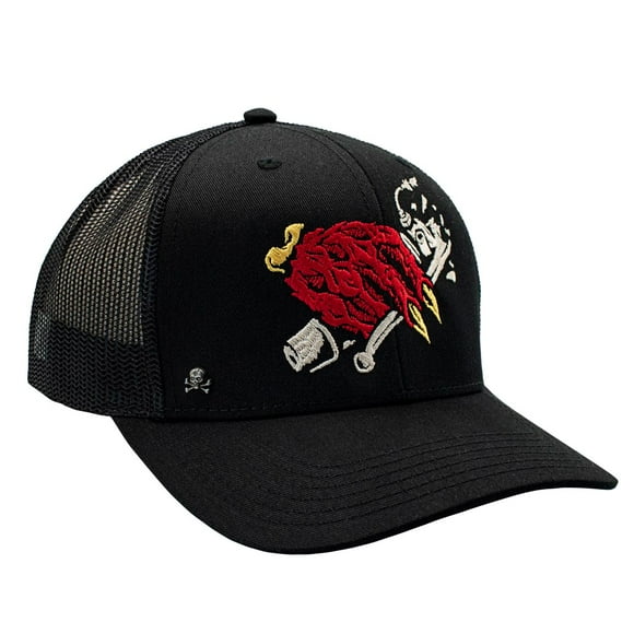 Gorra Trucker Negra Unitalla Hellbound