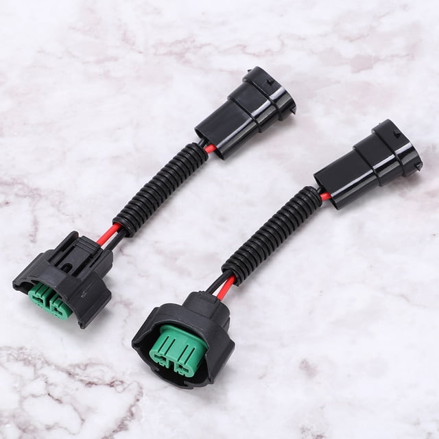Arnés adaptador de conversión, 2 piezas H11, conector de arnés de lámpara, conversión hembra, diseño de próxima generación