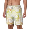 thumbnail image 2 of Balery Lemon Potatoes Mens Swim Trunks Swim Shorts for Men Quick Dry Inseam Beach Shorts with Compression Liner Pocket-XX-Large, 2 of 9