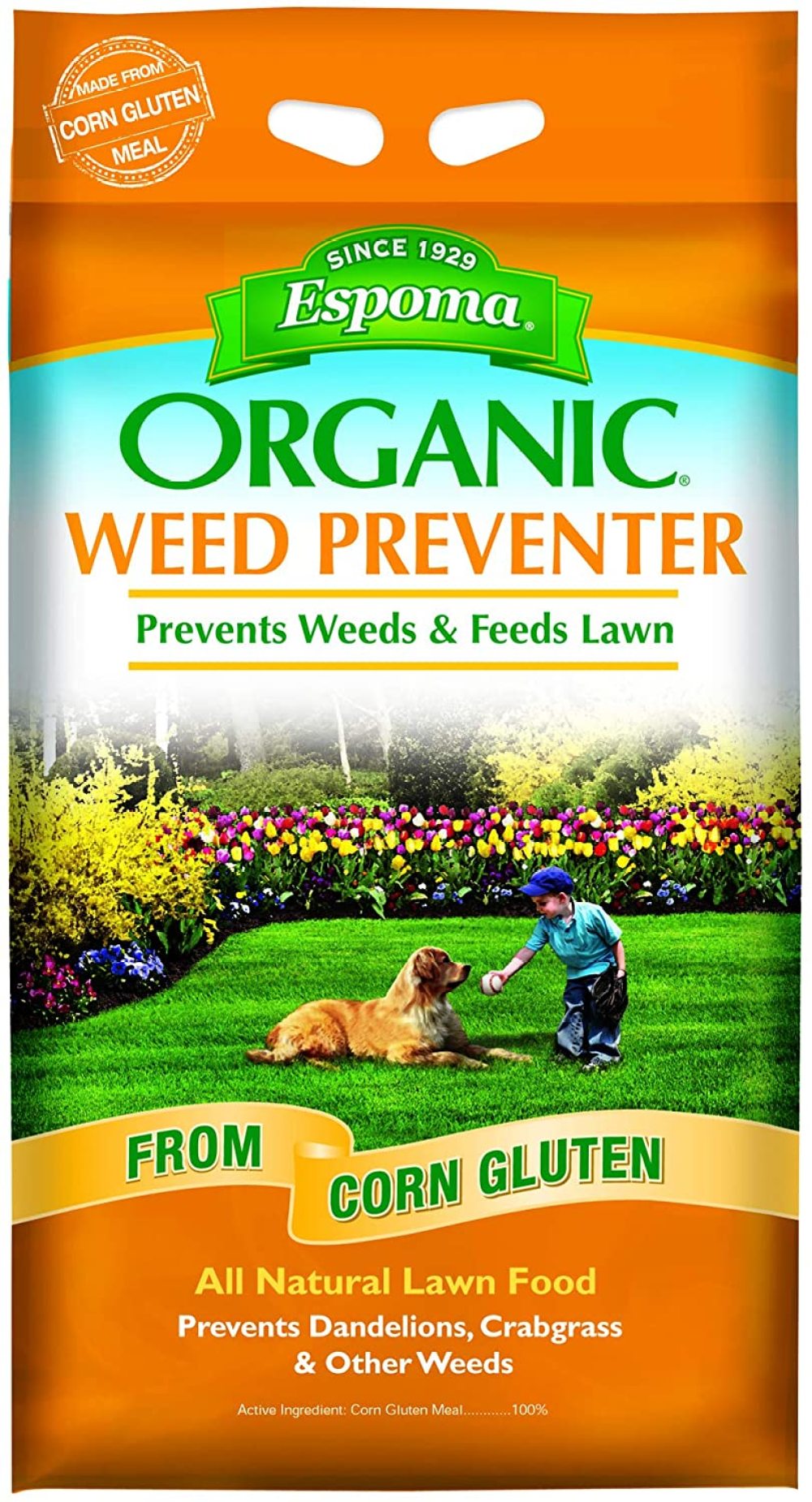 "TaliaPosy Weed Preventer Plus Lawn Food, Natural Lawn Food, Prevents