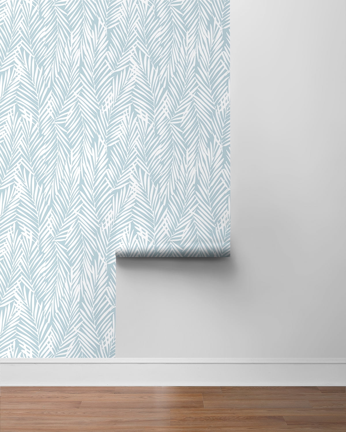 Stacy Garcia Home Blue Skies Mod Palm Peel and Stick Wallpaper