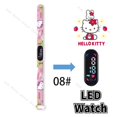 thumbnail image 1 of Reloj de Hello Kitty para niños, figuras de acción de personajes de dibujos animados, LED, reloj deportivo impermeable, pulsera, lindo reloj para niños, regalo de cumpleaños, 1 of 4