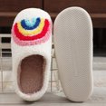 thumbnail image 3 of Cdudpw Kids Slippers, Animal Slipper for Girls Boys Slippers Winter Toddler Fuzzy Cute Fluffy House Shoes, Plush Cartoon Bedroom Slides, Soft Cozy(W245-White), 3 of 8