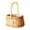 Oval, variant on 1 Pack Wicker Bread Baskets, Wood Chip Picnic Basket with Handles, Handmade Woven Fruits Vegetable Storage Serving Basket Holder, Gift Packing Woven Basket(Round)
