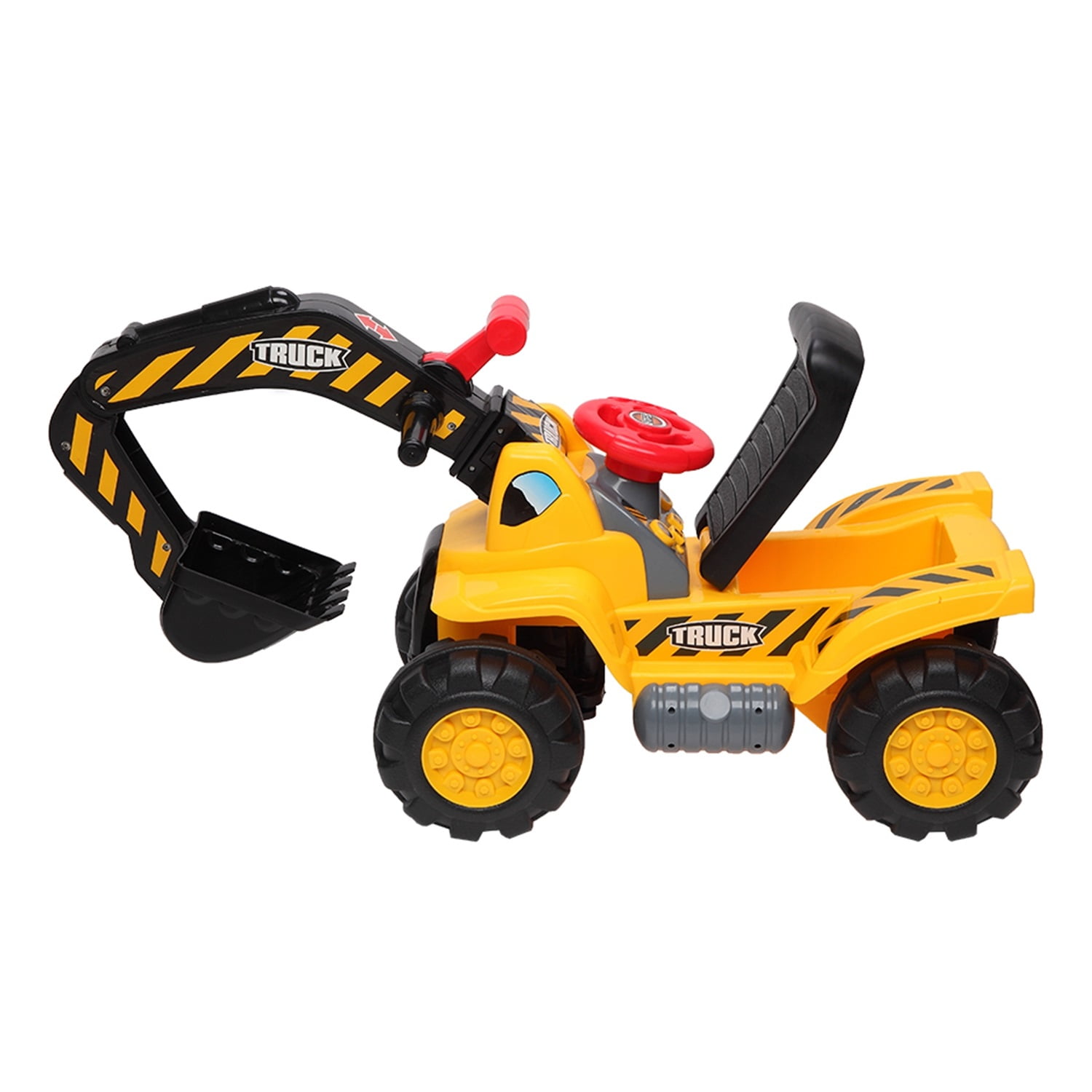 CIPACHO Kids Ride-on Sand Dumper, Digging Scooper Excavator Toy, Sand Tractor Toys for Kids 3-8, Yellow CIPACHO Kids Ride-on Sand Dumper, Digging Scooper Excavator Toy, Sand Tractor Toys for Kids 3-8, Yellow