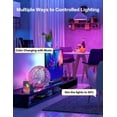 thumbnail image 2 of 50Ft Led Strip Lights Music Sync Rgb Lights Strip Color Changing With Bluetooth Remote Control D Lights For Bedroom (50Ft), 2 of 7