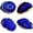Gold Edge, variant on Blue Agate Coasters for Drinks - Set of 4 - Modern Silver Edge Stone Geode Coaster - Agate Slices Random Size 3.5~4" (Silver Edge)