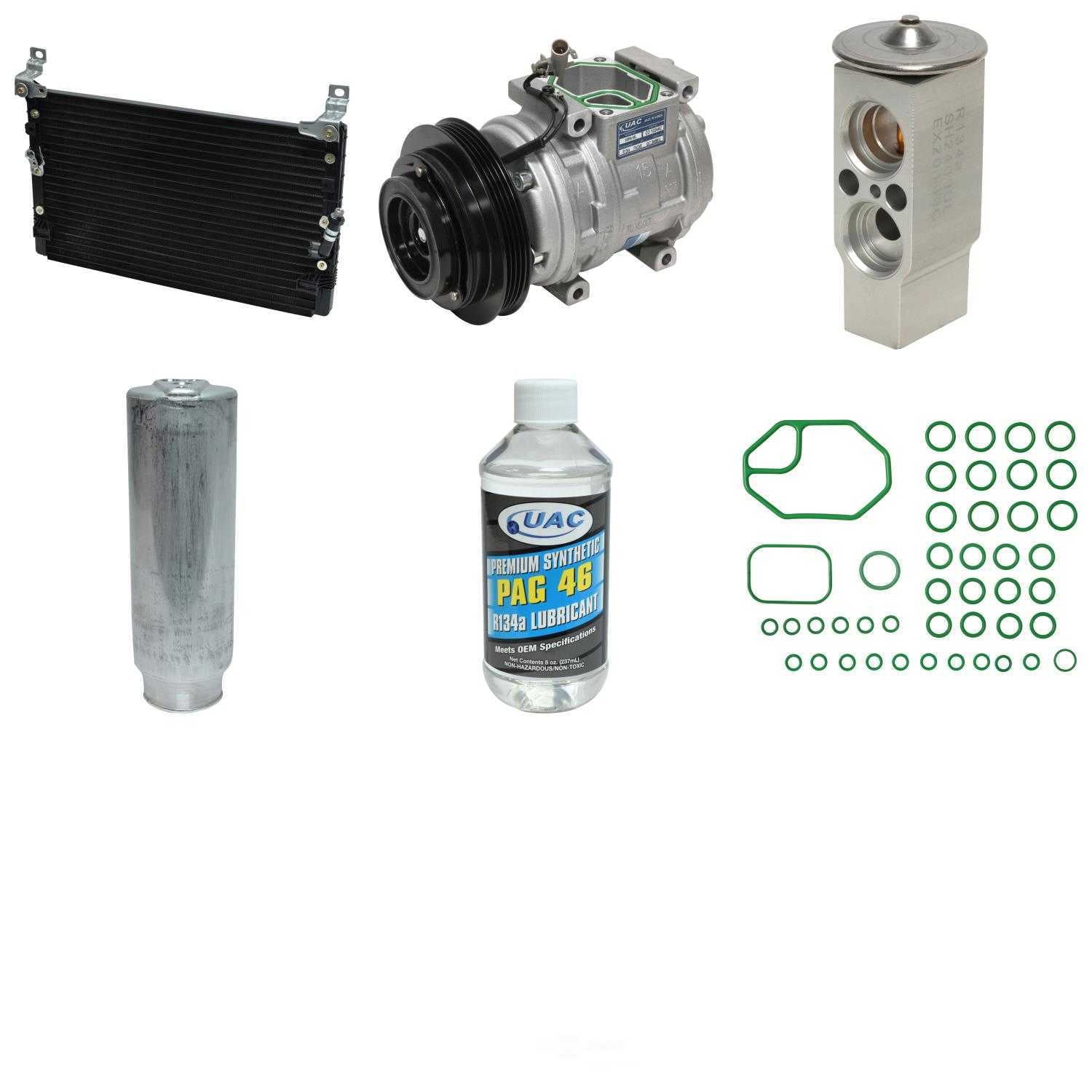 A/C Compressor and Component Kit -- Compressor-Condenser Replacement Kit Fits select: 1995-1997 TOYOTA TACOMA XTRACAB SR5