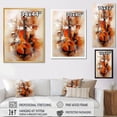 thumbnail image 4 of Designart "Sienna Serenade Of Violin And Mandolin I" Music Wall Art Prints, 4 of 7