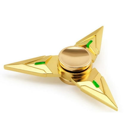 USA Genji Fidget Hand Spinner Triangle Metal Finger Focus Toy EDC ADHD