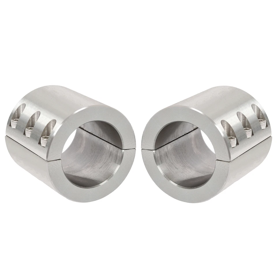 Kojem Collar Tube Clamp for 2" OD Size Tube Steel Weldable Bolt on Roll Bar Cage Clamps Mounts -2 Pcs