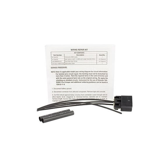 A/C Compressor Clutch Connector - Compatible with 2011 - 2013 Ford Fusion 2012