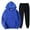Multi-Blue, variant on Two Piece Outfits for Men, Men's And Women's 2 Pcs Sports Tracksuits Long Sleeve Hoodies Sweatshirt And Sweatpants Fall Winter Suit