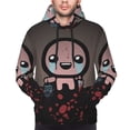 thumbnail image 5 of Lsque The Binding of Isaac Pattern Casual Men's Hoodie,Hooded Sweatshirt with Kangaroo Pocket,Pullover Hoodie-Large, 5 of 8