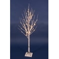thumbnail image 3 of Northlight 4' Pre-Lit White Christmas Twig Tree Outdoor Yard Art Decoration - Warm White LED Lights, 3 of 3