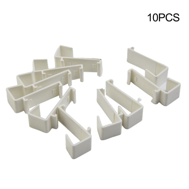 Bgsha 2-20x Pince de Support pour Store Double Sans Perçage Support de Porte 17mm