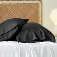 thumbnail image 4 of U by Bedsure Queen Cooling Pillow Cases - Rayon Derived from Bamboo, Black Set of 2,Pillow Covers with Envelope Closure, 4 of 4
