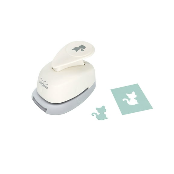 Bira Craft 5/8 inch Cat Shape Lever Action Craft Punch for Paper Crafting Scrapbooking