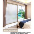 thumbnail image 4 of Película de vidrio esmerilado autoadhesiva ventana de oficina baño baño pegatina de vidrio esmerilado autoadhesivo translúcido opaco 3 metros, 4 of 5